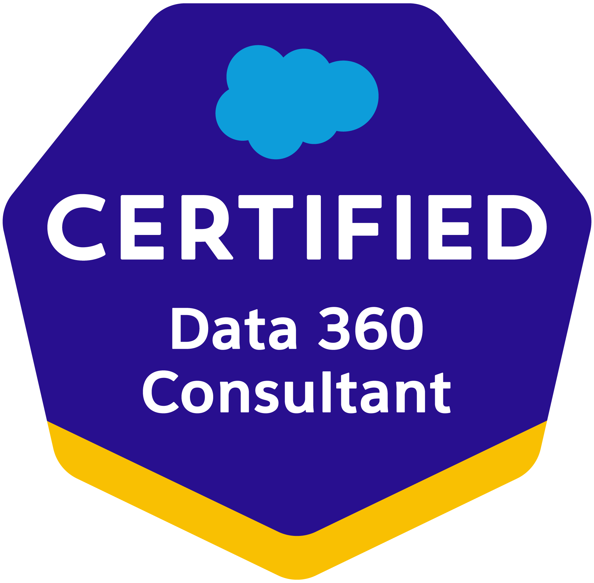 Salesforce Data Cloud Consultant certification badge