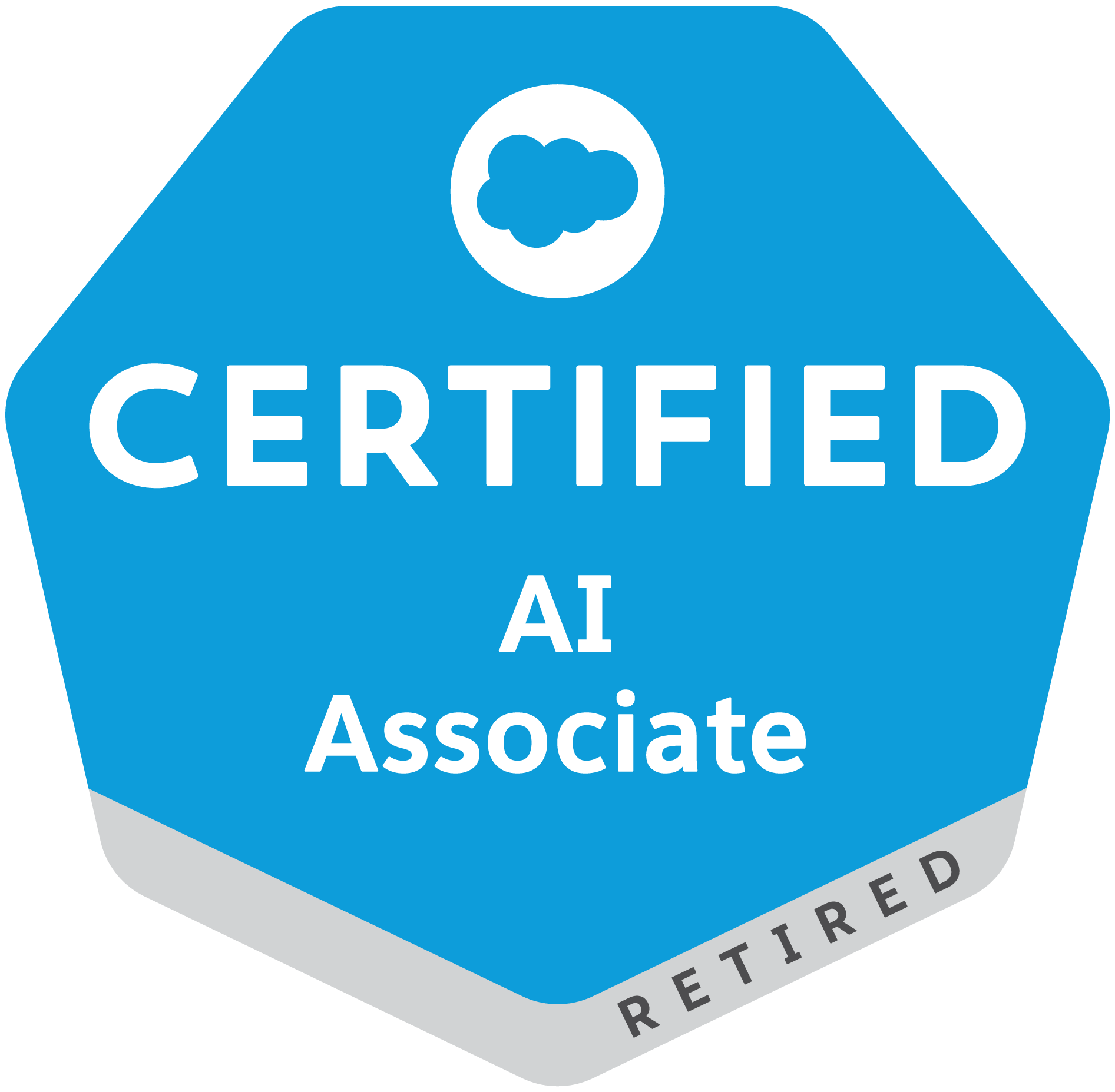 Salesforce AI Associate certification badge