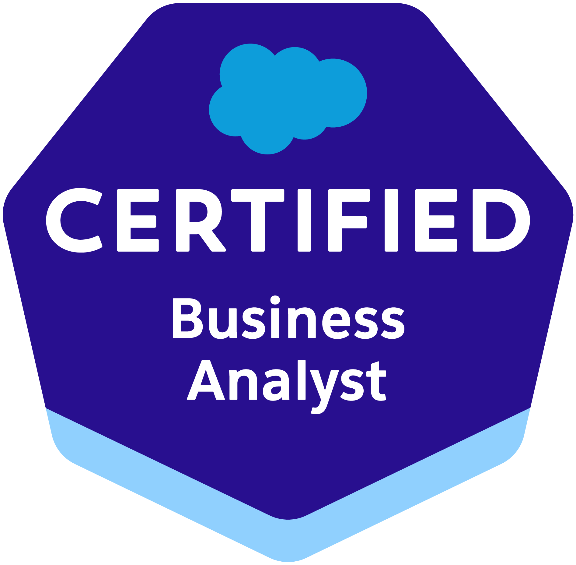 Salesforce Business Analyst certification badge